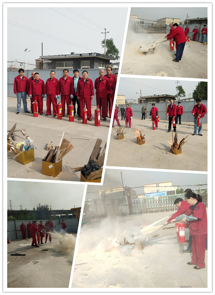 濟南德瑪電氣有限公司，夏季消防演習進行中~~~~